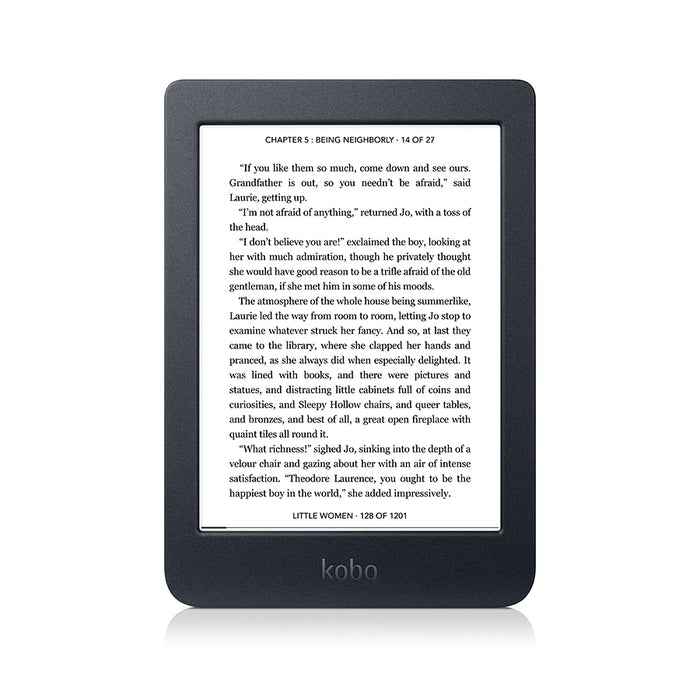 Black Kobo Nia Front view.