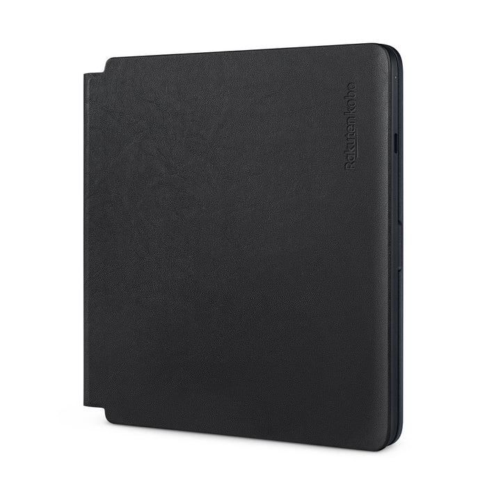 Black Kobo Sage PowerCover angled front view.