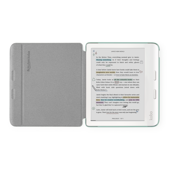 Kobo Libra Colour Temel SleepCover - Bahçe Yeşili | Rakuten Kobo Kobo Libra Colour Temel SleepCover - Bahçe Yeşili | Rakuten Kobo