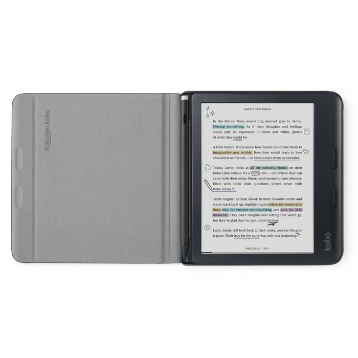 Kobo Libra Colour Notebook SleepCover-Schutzhülle